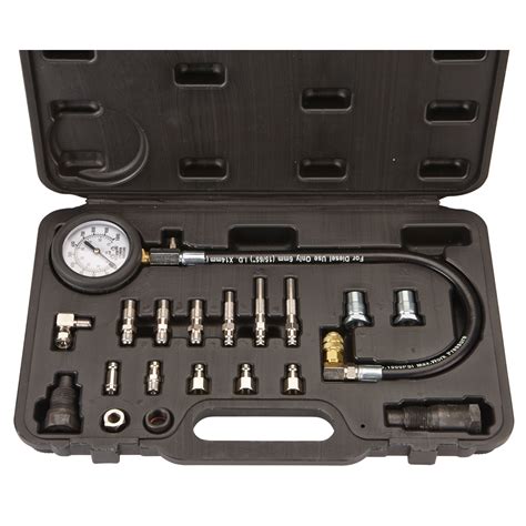 20 pc diesel engine compression tester|diesel compression tester harbor freight.